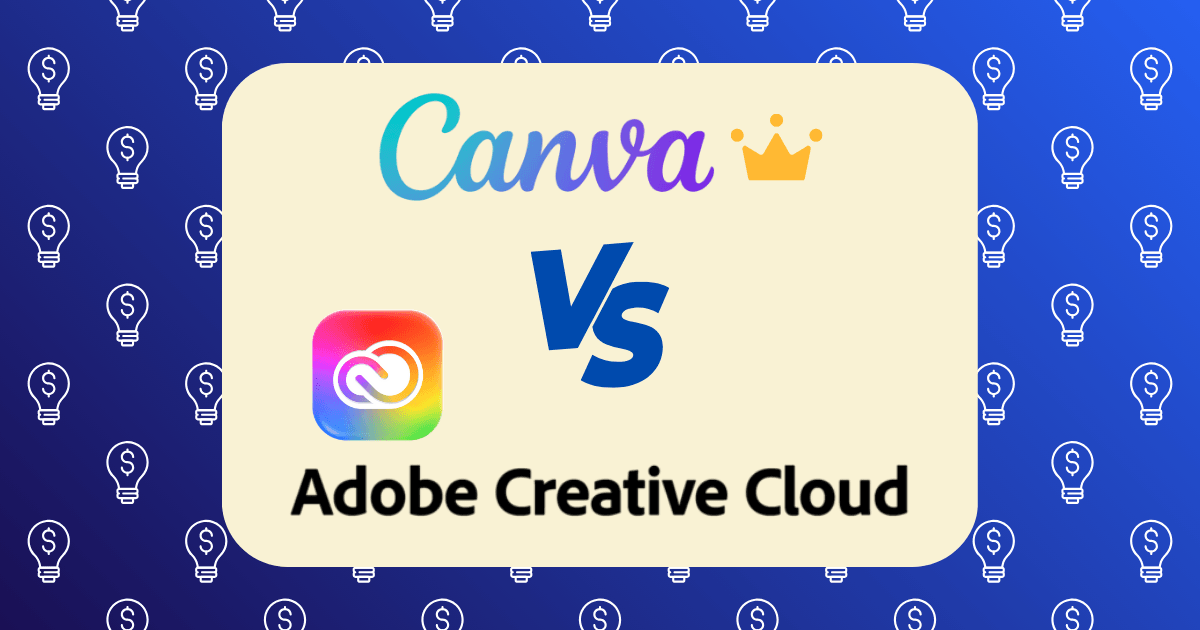 Canva Pro vs Adobe Creative Cloud