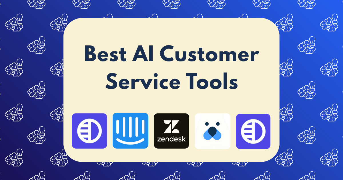 best AI customer service tools