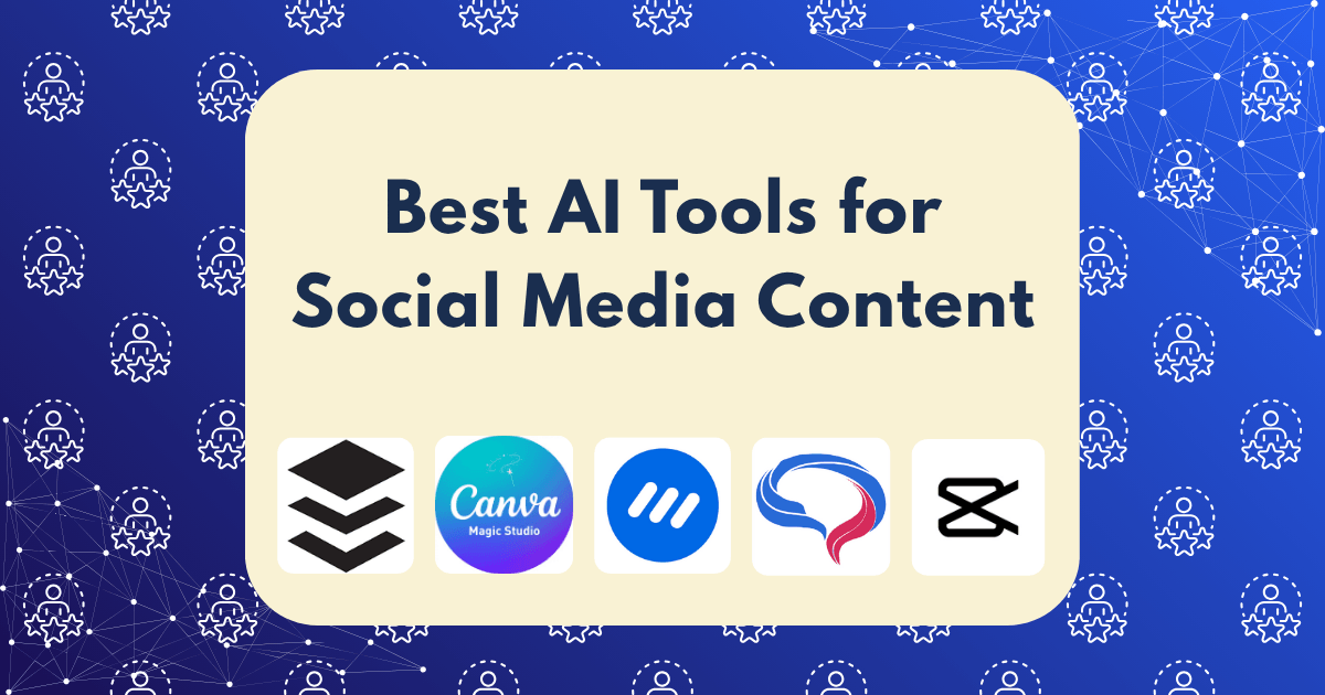 best AI tools for social media content creation