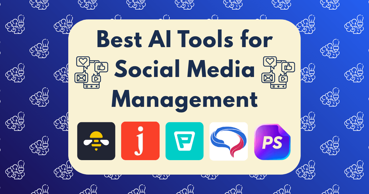 best AI tools for social media management